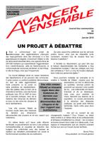 Journal des communistes de Villabé janvier 2015